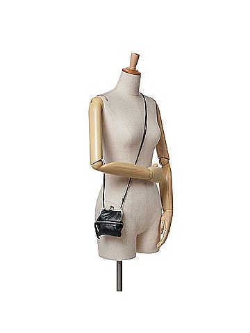 Miu Miu Leather Kiss Lock Frame Crossbody (view 2)