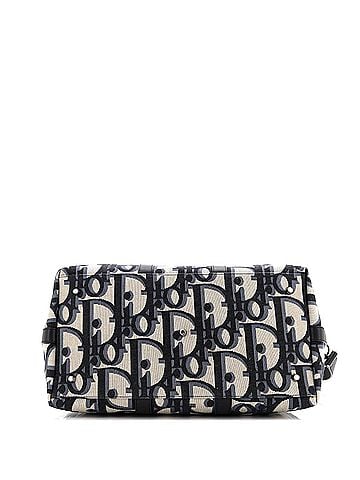 Christian Dior Weekender Convertible Tote Maxi Oblique Canvas 40 (view 2)