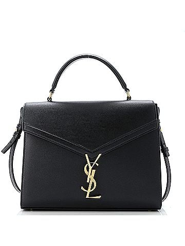 Saint Laurent Cassandra Top Handle Bag Leather Medium (view 1)