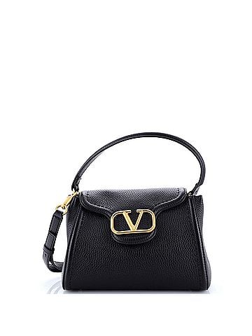 Valentino Garavani VLogo All Time Top Handle Bag Leather Small (view 1)