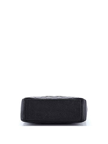 Chanel Petite Shopping Tote Quilted Caviar (view 2)