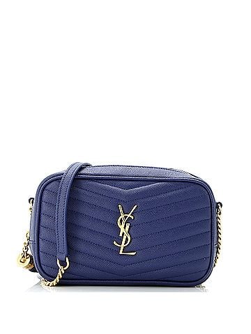 Saint Laurent Lou Camera Bag Matelasse Chevron Leather Mini (view 1)