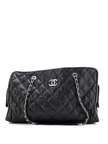 Chanel French Riviera Tote Quilted Caviar Large (view 1)