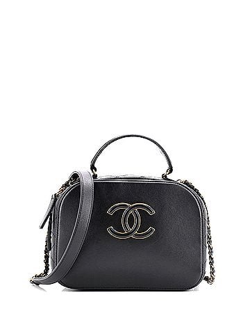Chanel Coco Curve Vanity Case Calfskin and Quilted Goatskin Small (view 1)