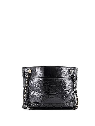 Chanel Paris-31 Rue Cambon Timeless CC Shopping Tote Quilted Shiny Aged Calfskin Medium (view 2)
