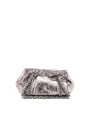 Chanel Modern Chain Tote Metallic Calfskin Large (view 2)