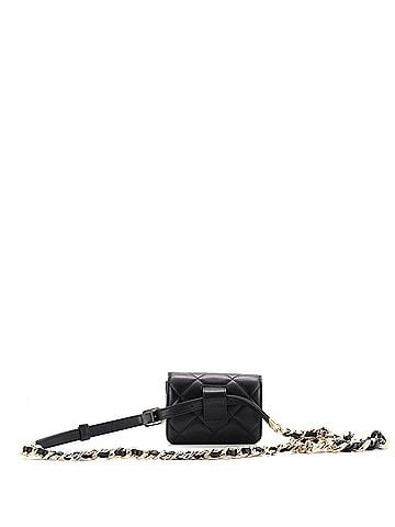 Chanel Resin Elegant Chain Flap Belt Bag Quilted Lambskin Mini (view 2)