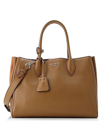 Prada Soft Bibliotheque Tote City Calfskin Medium (view 1)