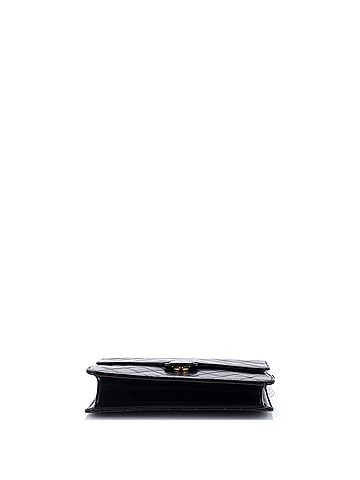 Chanel Vintage Clutch with Chain Quilted Leather Small (view 2)