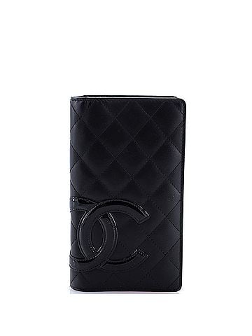 Chanel Cambon Bifold Wallet Quilted Lambskin Long (view 1)