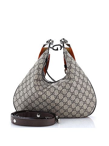 Gucci Attache Shoulder Bag GG Coated Canvas Medium (view 1)