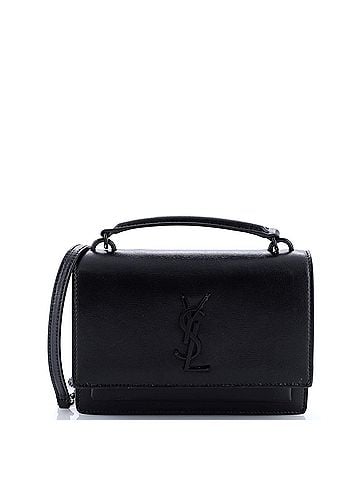 Saint Laurent Sunset Top Handle Chain Wallet Leather (view 1)