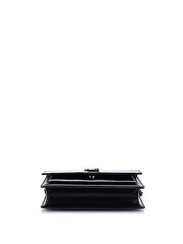 Saint Laurent Sunset Top Handle Chain Wallet Leather (view 2)