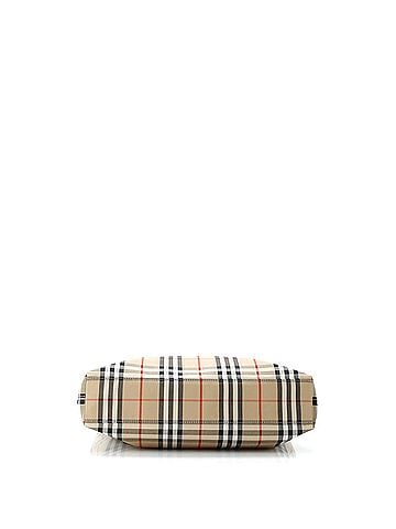 Burberry Artie Convertible Tote Bag Vintage Check Canvas (view 2)