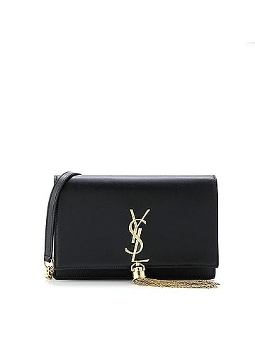 Saint Laurent Classic Monogram Tassel Chain Wallet Leather (view 1)