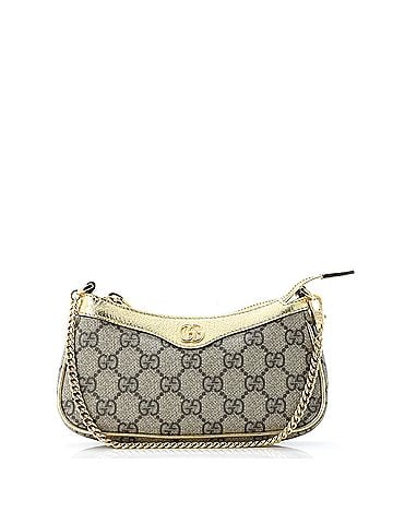 Gucci Ophidia Charm Shoulder Bag GG Coated Canvas with Leather Mini (view 1)