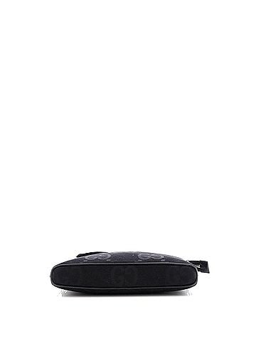 Gucci Zip Messenger Bag Jumbo GG Canvas (view 2)