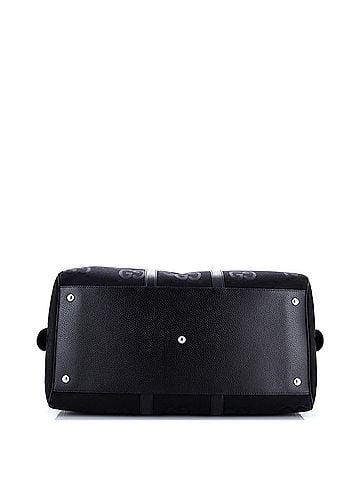 Gucci Duffle Bag Jumbo GG Embossed Leather Large (view 2)
