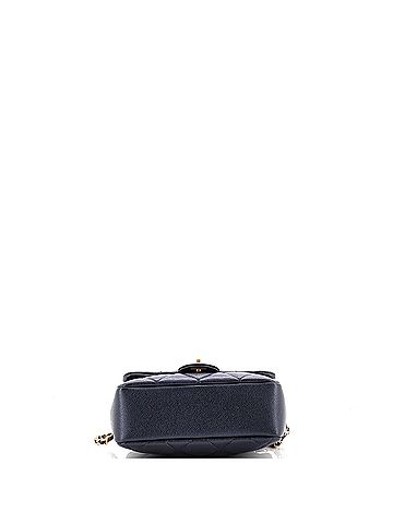 Chanel My Perfect Adjustable Chain Flap Bag Quilted Iridescent Caviar Mini (view 2)