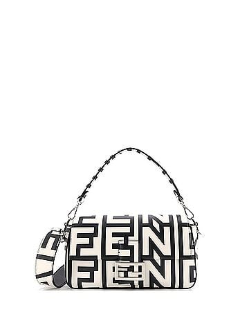 Fendi x Marc Jacobs Baguette NM Bag Printed Leather Medium (view 1)