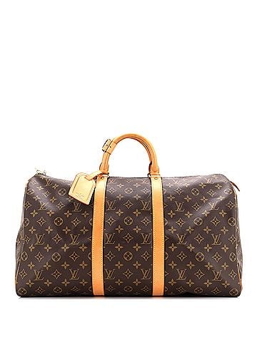 Louis Vuitton Keepall Bag Monogram Canvas 50 (view 1)