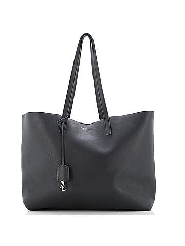 Saint Laurent Shopper Tote Leather Large (view 1)