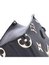 Louis Vuitton 100% Leather Black Tan OnTheGo Tote Bicolor Monogram Empreinte Giant PM One size - photo 6