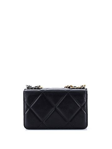 Chanel 19 Wallet on Chain Quilted Goatskin (view 2)