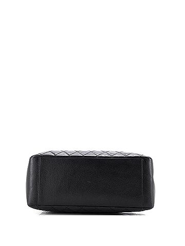 Chanel Grand Shopping Tote Quilted Caviar (view 2)