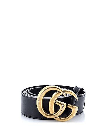 Gucci GG Marmont Belt Leather Wide (view 1)