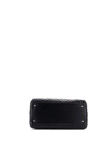 Christian Dior Lady Dior Bag Ruffle Cannage Quilt Lambskin Medium (view 2)
