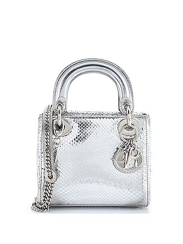 Christian Dior Lady Dior Bag Lizard Mini (view 1)