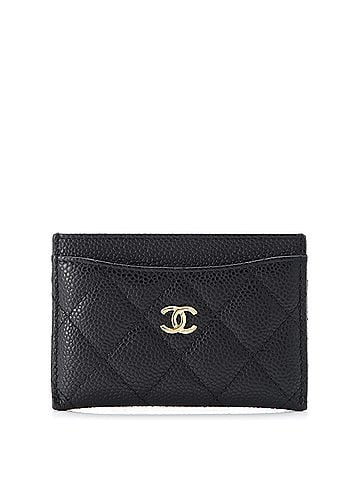 Chanel Classic Card Holder Quilted Caviar (view 1)