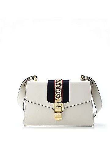 Gucci Sylvie Shoulder Bag Leather Small (view 1)