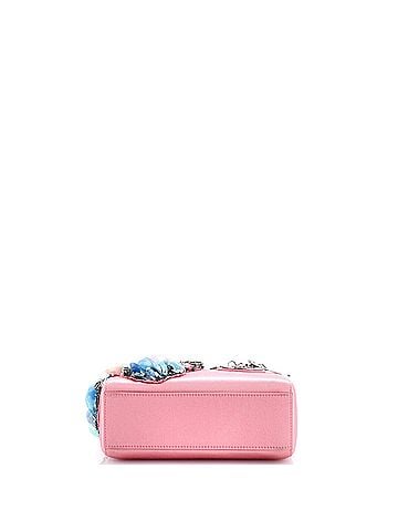 Christian Dior Lady Dior Bag Embellished Satin Mini (view 2)