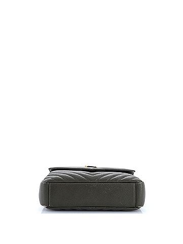 Saint Laurent Classic Monogram College Bag Matelasse Chevron Leather Medium (view 2)