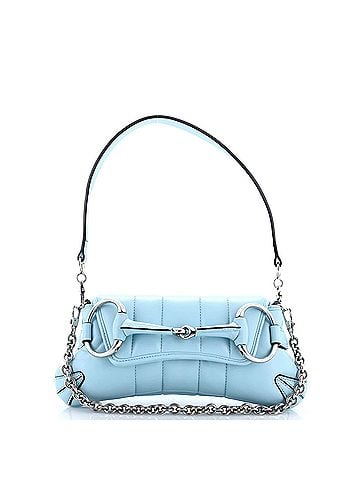 Gucci Horsebit Chain Shoulder Bag Vertical Quilted Leather Small (view 1)