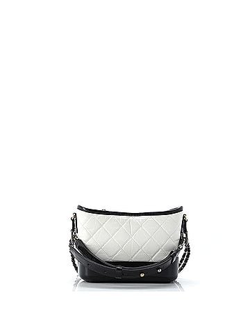 Chanel Bicolor Gabrielle Hobo Quilted Aged Calfskin Small (view 2)