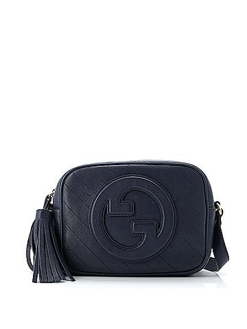 Gucci Blondie NM Camera Shoulder Bag Diagonal Quilted Leather Small (view 1)