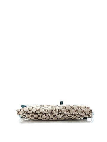 Gucci Vintage Double Belt Bag GG Canvas with Leather (view 2)