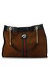 Gucci 100% Suede Brown Rajah Chain Tote Suede Large One size - photo 1