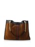Gucci 100% Suede Brown Rajah Chain Tote Suede Large One size - photo 2