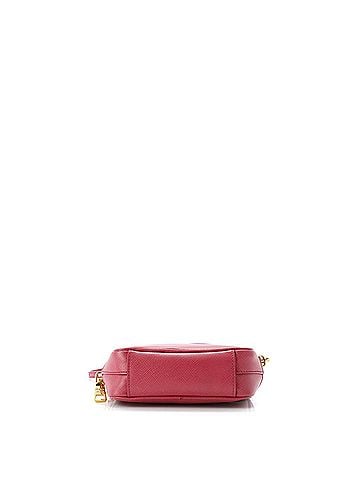 Prada Zip Crossbody Bag Saffiano Leather Small (view 2)