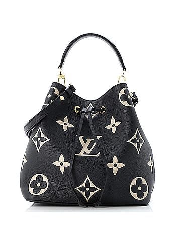Louis Vuitton NeoNoe Handbag Bicolor Monogram Empreinte Giant MM (view 1)