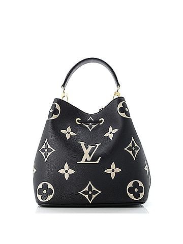 Louis Vuitton NeoNoe Handbag Bicolor Monogram Empreinte Giant MM (view 2)