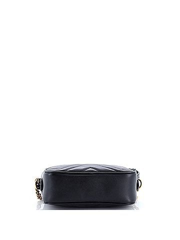 Gucci GG Marmont Shoulder Bag Matelasse Leather Mini (view 2)