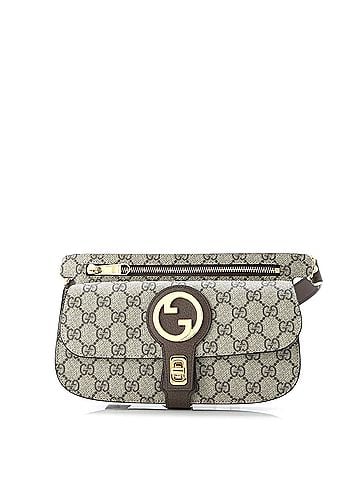 Gucci Blondie Flap Pocket Belt Bag GG Coated Canvas (view 1)
