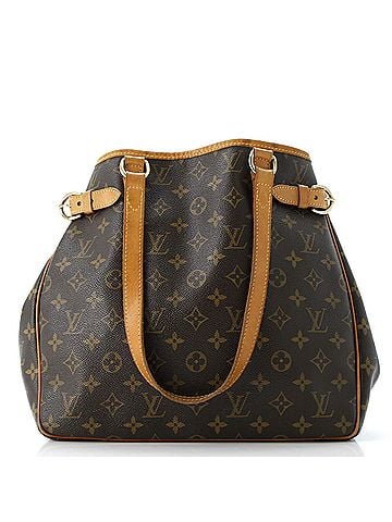 Louis Vuitton Batignolles Handbag Monogram Canvas Vertical (view 1)