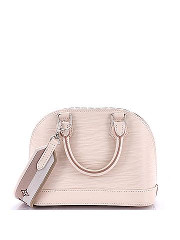 Louis Vuitton Alma Handbag Epi Leather with Logo Jacquard Strap BB (view 1)