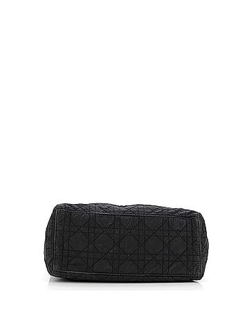 Christian Dior Vintage Lady Dior Bag Cannage Quilt Nylon Medium (view 2)